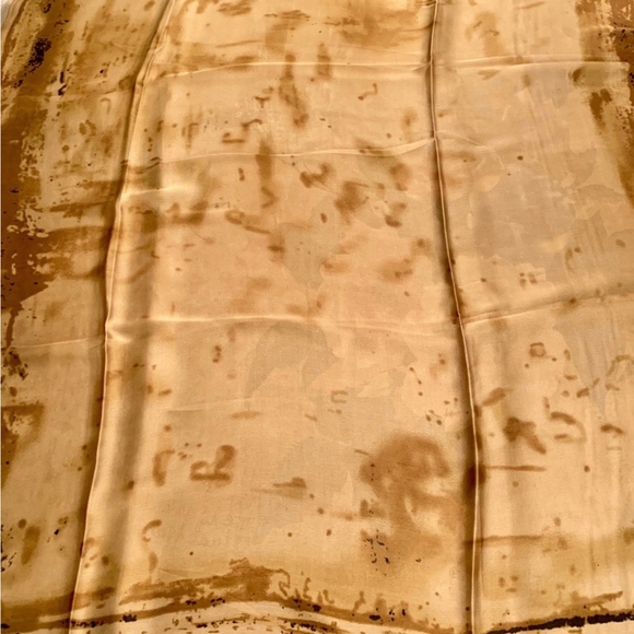 SILK SCARF LUXURY STYLE STOLES WOMEN HEADBAND - Picture 3 of 8